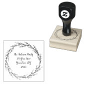 Anschrift des Schwarzen Kranzes Gummistempel (Stempel)