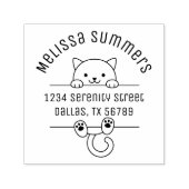 Anschrift des weißen Katalogs 2 Permastempel (Design)