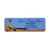 Anschrift des Wüstenbahnhofs (Vorne)