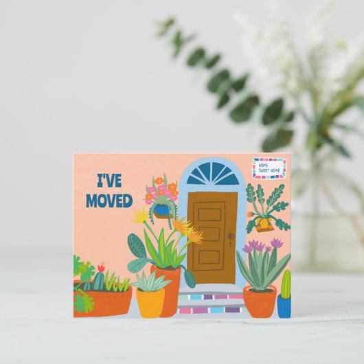 Anschrift für bewegliche Ankündigungen farbenfrohe (Stehend Vorderseite)