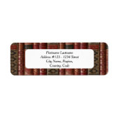Anschrift Labels (Legends) von Bibliophile (Vorne)