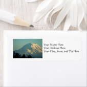 Anschrift Labels: Winter Mt. Rainier (Insitu)