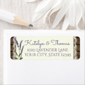 Anschrift von Spitzen- und Lavendelholz (Insitu)