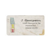 Anschriften Adressaufkleber (Vorne)