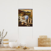 Anschuldigung, das Glück zu verändern oder Melanch Poster (Küche)