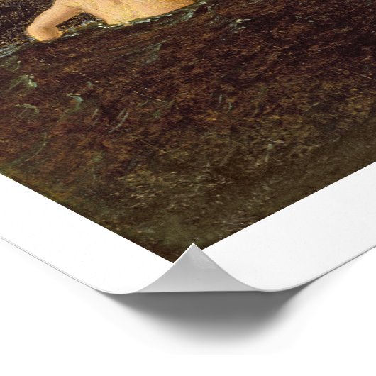 Anschuldigung, das Glück zu verändern oder Melanch Poster (Ecke)