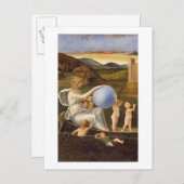 Anschuldigung, das Glück zu verändern oder Melanch Postkarte (Vorne/Hinten)