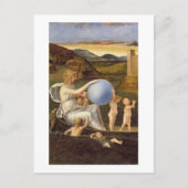 Anschuldigung, das Glück zu verändern oder Melanch Postkarte (Vorderseite)