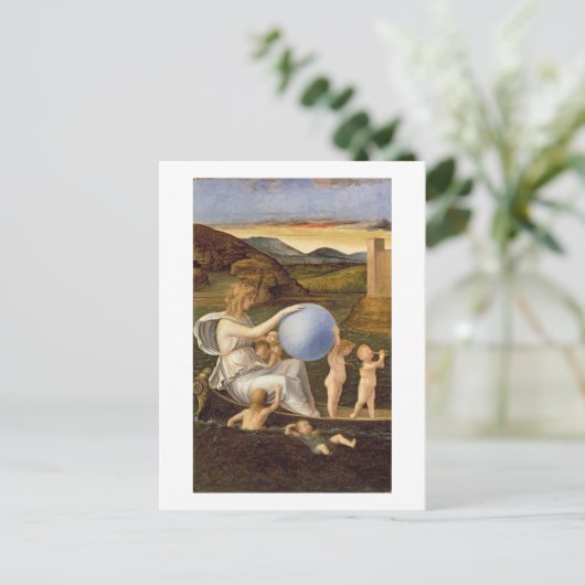 Anschuldigung, das Glück zu verändern oder Melanch Postkarte (Stehend Vorderseite)