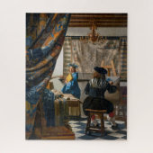 Anschuldigung der Malerei | Johannes Vermeer | Puzzle (Vertikal)