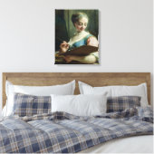 Anschuldigung der Malerei Leinwanddruck (Insitu (Schlafzimmer))