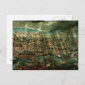 Anschuldigung der Schlacht von Lepanto Postkarte (Vorne/Hinten)