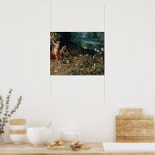 Anschuldigung des Überflusses, Detail Poster (Küche)