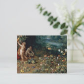 Anschuldigung des Überflusses, Detail Postkarte (Stehend Vorderseite)