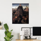 Anschuldigung mit Jungfrau - Hans Memling - c1480 Poster (Heimbüro)