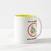 Anschuldigung Neurotransmitters Tasse (VorderseiteRechts)