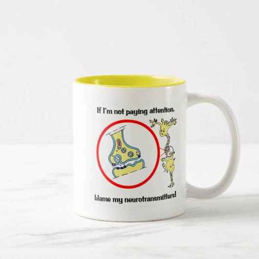 Anschuldigung Neurotransmitters Tasse (Rechts)
