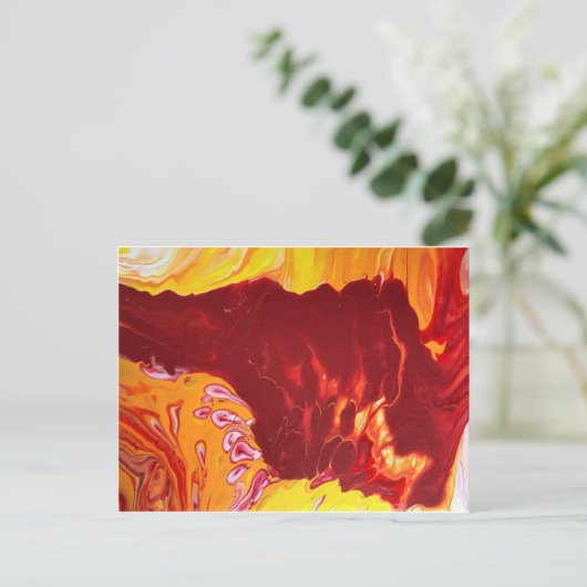 anschwellend postkarte (Stehend Vorderseite)