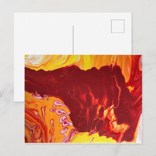 anschwellend postkarte (Vorne/Hinten)