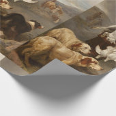 Ansdell Winter Shooting Hares und Ptarmigan Geschenkpapier (Ecke)