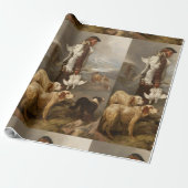 Ansdell Winter Shooting Hares und Ptarmigan Geschenkpapier (Ungerollt)