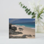 Anse bamboo; Fregate Island; Seychellen Postkarte (Stehend Vorderseite)