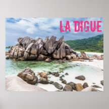 Anse Cocos Seychelles La Digue Beach Geschenk