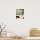 Anse Des Sables Saint Lucia Poster (Küche)