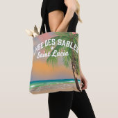 Anse Des Sables Saint Lucia Tasche (Von Nahem)