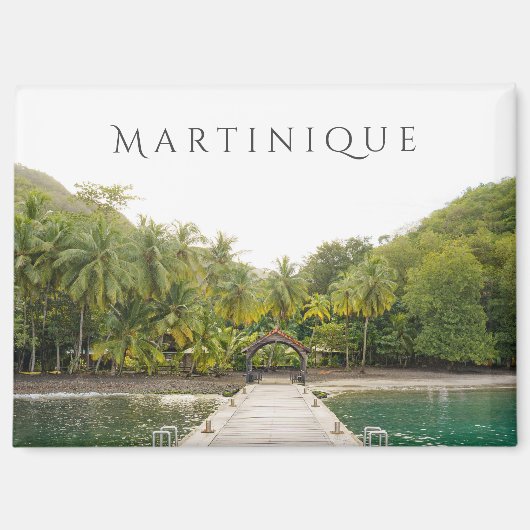Anse Noire, Martinique Reise Magnet (Vorderseite)