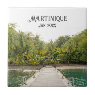 Anse Noire, personalisiertes Martinique-Reiseziel Fliese
