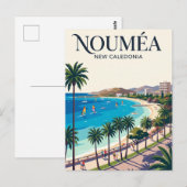 Anse Vata Neukaledonien Postkarte (Vorne/Hinten)