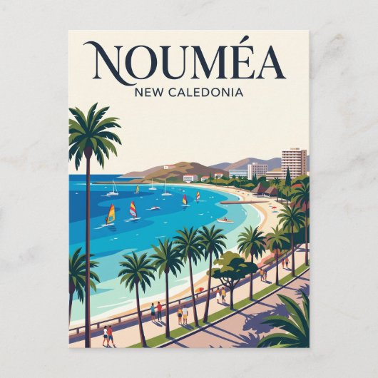 Anse Vata Neukaledonien Postkarte (Vorderseite)