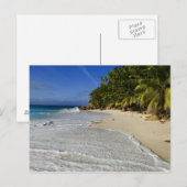 Anse Victorin Beach 2 Postkarte (Vorne/Hinten)