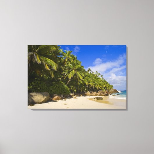 Anse Victorin Beach 3 Leinwanddruck (Vorderseite)