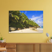 Anse Victorin Beach 3 Leinwanddruck (Insitu (Wohnzimmer))