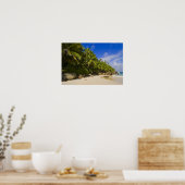 Anse Victorin Beach 3 Poster (Küche)