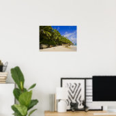 Anse Victorin Beach 3 Poster (Heimbüro)