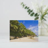 Anse Victorin Beach 3 Postkarte (Stehend Vorderseite)