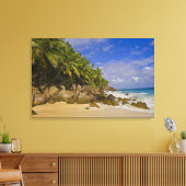 Anse Victorin Beach 4 Leinwanddruck (Insitu (Wohnzimmer))