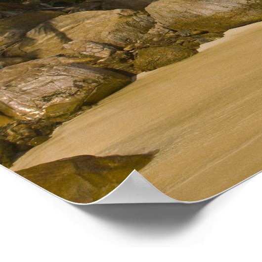 Anse Victorin Beach 4 Poster (Ecke)