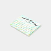 Ansehen-Ideenangestelltanerkennungs-Preisanmerkung Post-it Klebezettel (angewinkelt)