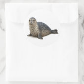 ansehnlich runder aufkleber (Tasche)