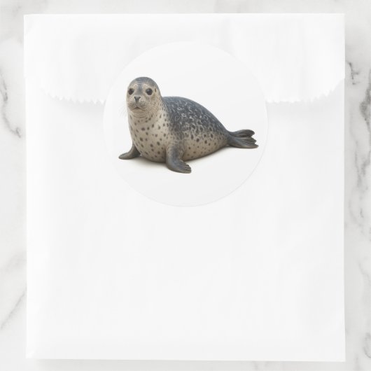 ansehnlich runder aufkleber (Tasche)