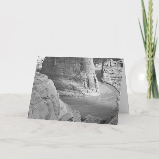 Ansel Adams Canyon de Chelly National Monument Karte (Vorderseite)