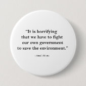 Ansel Adams Quote Button (Vorderseite)