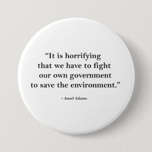 Ansel Adams Quote Button