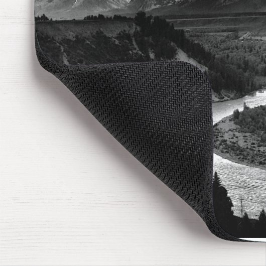 Ansel Adams The Tetons und der Schlange River 1942 Mousepad (Ecke)