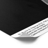 Ansel Adams with Electron Microscope, April 1965 Poster (Ecke)