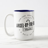Ansel-durch-d-MeerTasse Zweifarbige Tasse (Links)